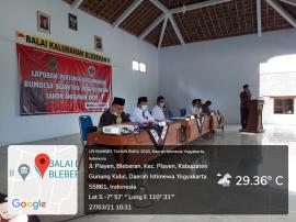 LPJ BUMDES SEJAHTERA KALURAHAN BLEBERAN TAHUN  2020